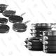 Calphalon Premier Space Saving Nonstick 15 Piece Set | $455 | Amazon